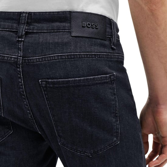 Boss Heren Delaware3-1 Slim Jeans (Houtskool) - Image 3
