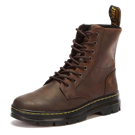 Shop Voor Dr. Martens Combs Crazy Horse Heren Bruine Laarzen - Image 3