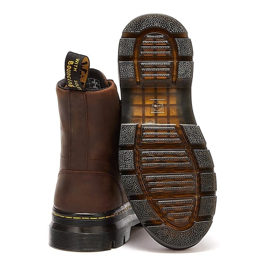 Shop Voor Dr. Martens Combs Crazy Horse Heren Bruine Laarzen - Image 4