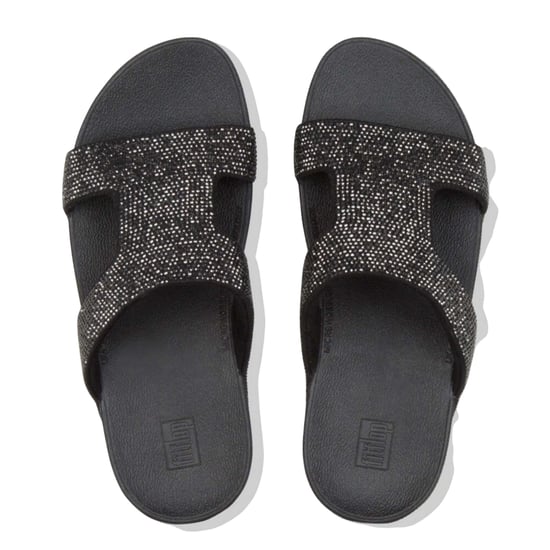 Fit Flop Dames/Dames Marli Sliders (Zwart) - Image 3