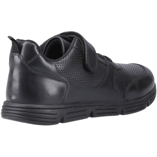 Hush Puppies Alfie Bungee Jnr Leren Zwarte Schoenen Voor Jongens - Image 2