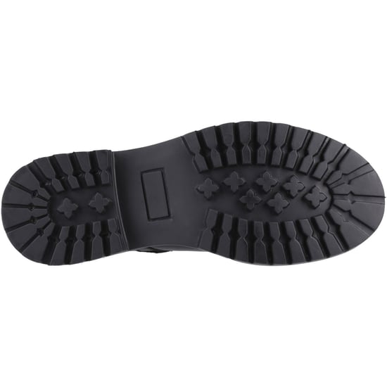 Hush Puppies Aurora Senior Meisjes Zwart Leren Schoenen - Image 3