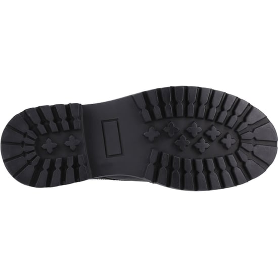 Hush Puppies Athena Senior Meisjes Zwart Leren Brogues - Image 3