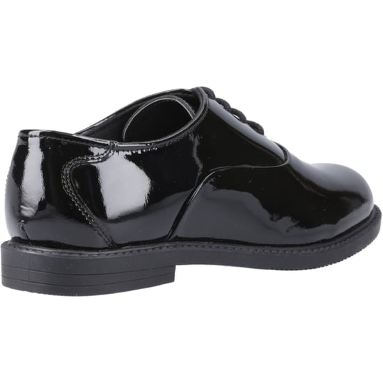 Hush Puppies Nellie Patent Meisjes Zwarte Oxford Schoenen Van Leer - Image 2