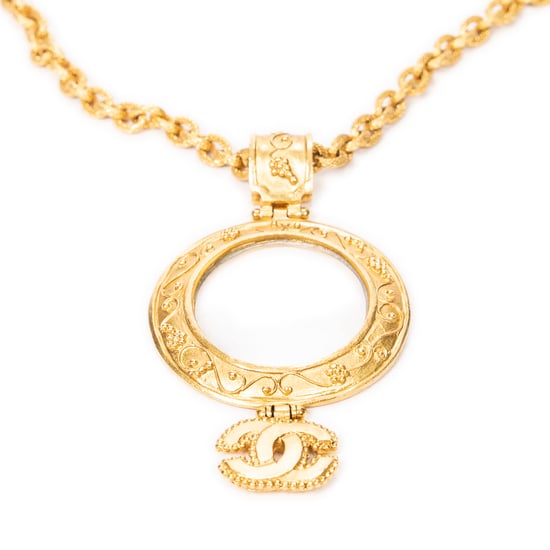 Magnifying Glass Pendant Necklace Ketting - Image 2