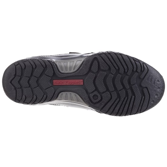 Hush Puppies Jezza Senior Leer Jongens Zwarte Loafers - Image 4
