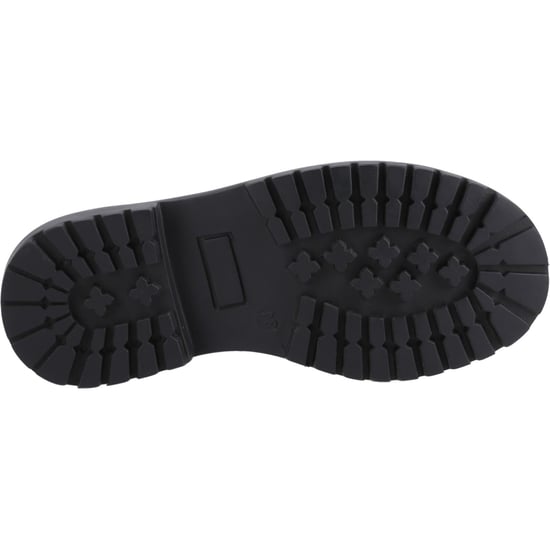 Hush Puppies Abigail Patent Senior Meisjes Zwarte Leren Mocassins - Image 3