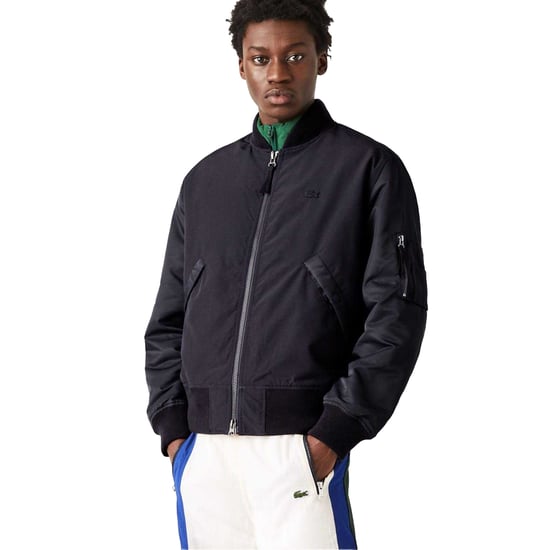 Lacoste Bomberjack met volledige rits voor heren (Marine) - Image 6