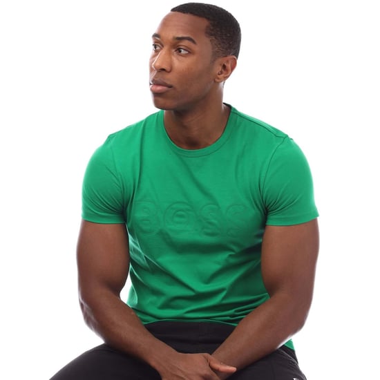 Boss Heren Teebo T-Shirt (Groen) - Image 4