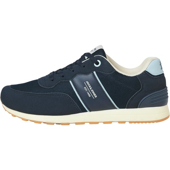 Jack & Jones Spirit Runner Polyurethaan Heren Navy Blazer/Glacier Ice Sneakers - Image 4