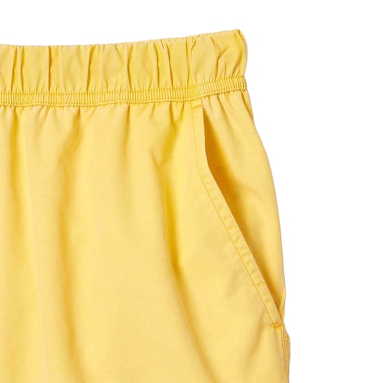 Lacoste Herenzwembroek gewassen halflang (Geel) - Image 3