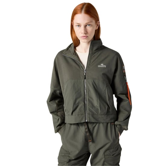 Parajumpers Jade Dark Mud Gret Sweatshirt Met Rits - Image 3