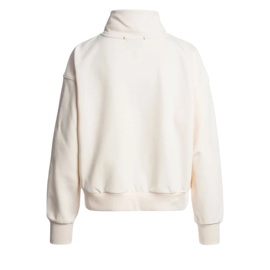 Parajumpers Zendaya Moonbeam Witte Sweatshirt Met Halve Rits - Image 2