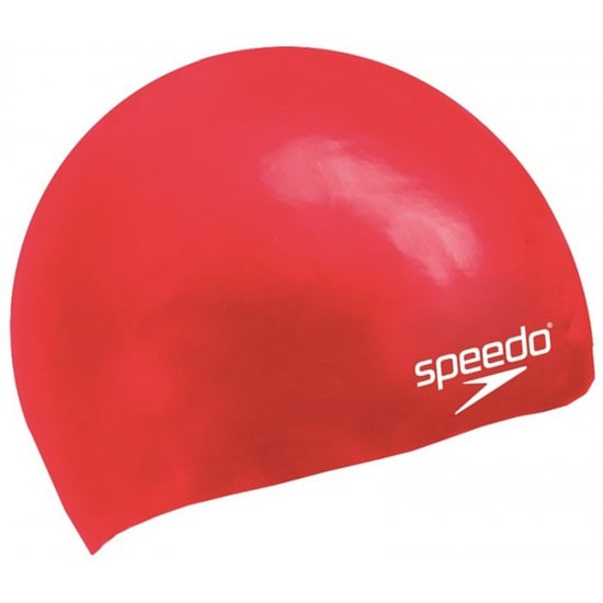 Speedo Kinderen/Kinderen Siliconen Badmuts (Rood) - Image 3