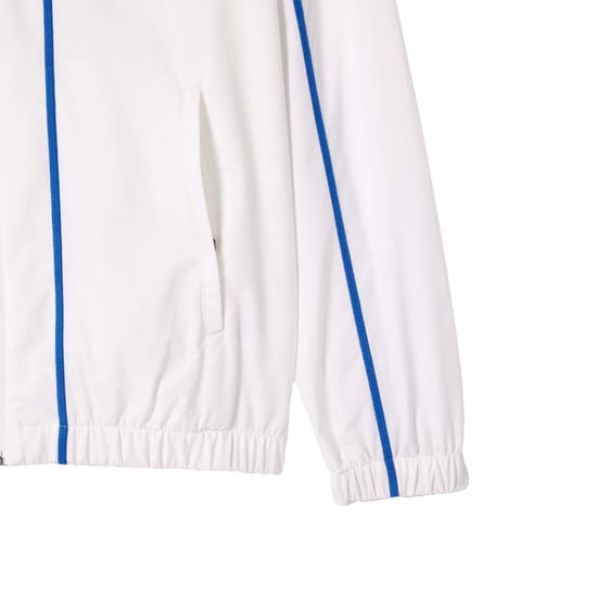 Lacoste Heren Kleurblok Tennis Trainingspak (Wit) - Image 3