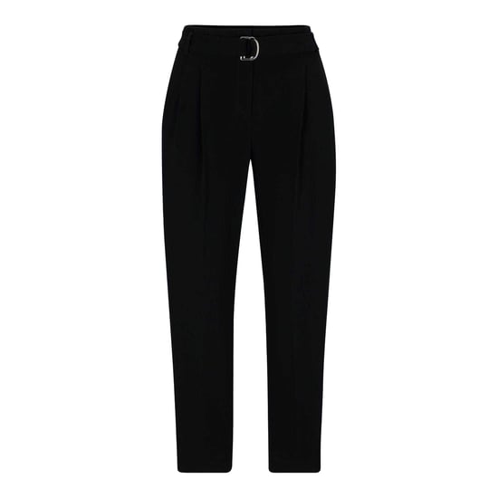 Boss Dames/Dames Tapia Normale Broek met Riem (Zwart) - Image 1