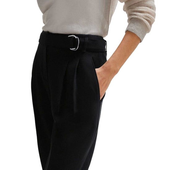 Boss Dames/Dames Tapia Normale Broek met Riem (Zwart) - Image 4