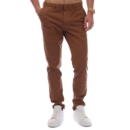 Boss Heren Logo Slim Broek (Bruin) - Image 1
