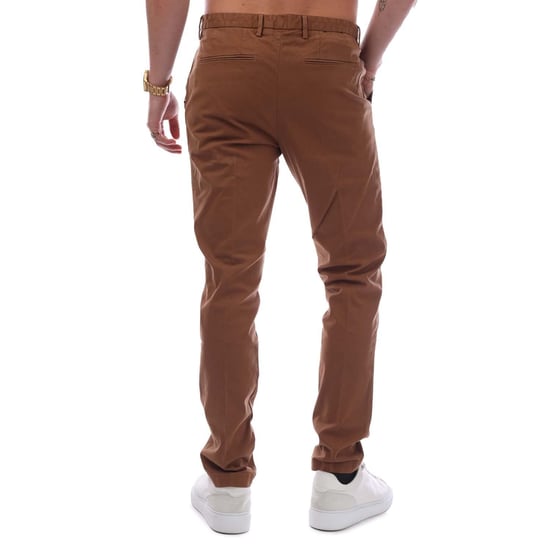 Boss Heren Logo Slim Broek (Bruin) - Image 3