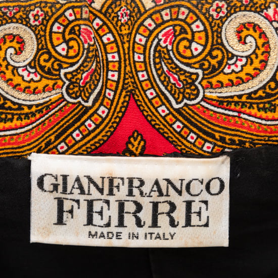 Gianfranco Ferré Paisley Gedrukt Jack - '90s - Image 6