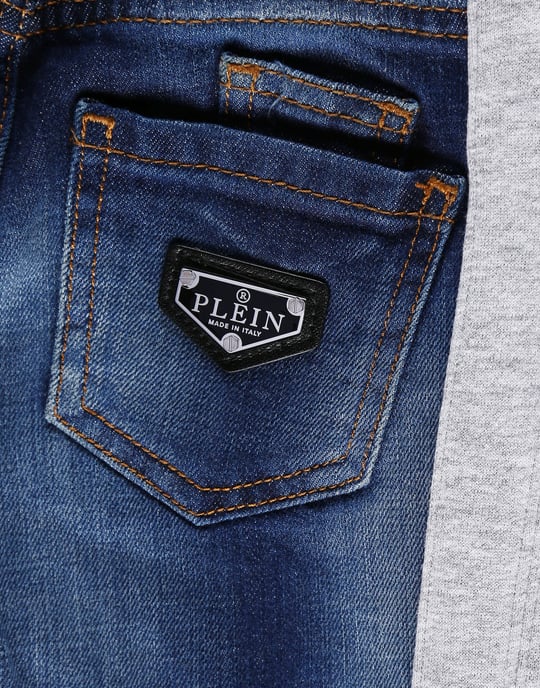 Denim Broek Iconic Plein - Image 4