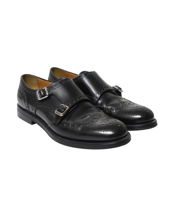 Church's Burwood Brogues met Nieten in Zwart Leer - Image 3