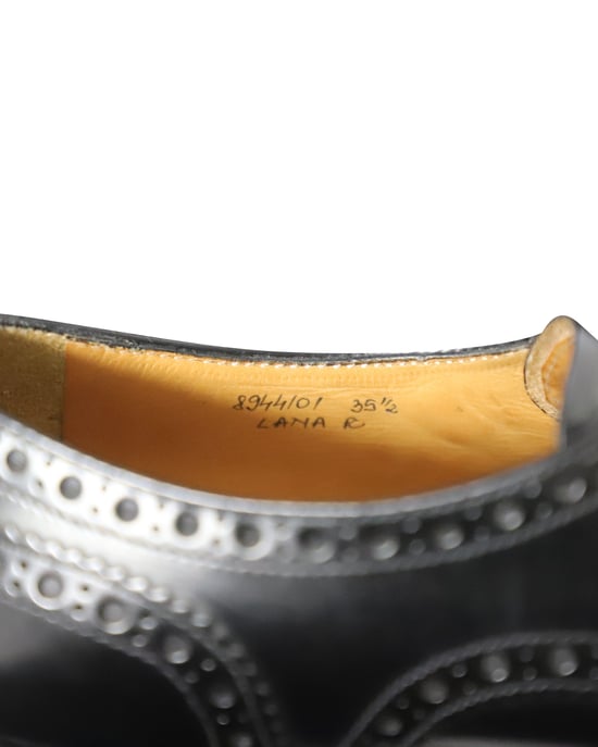 Church's Burwood Brogues met Nieten in Zwart Leer - Image 6