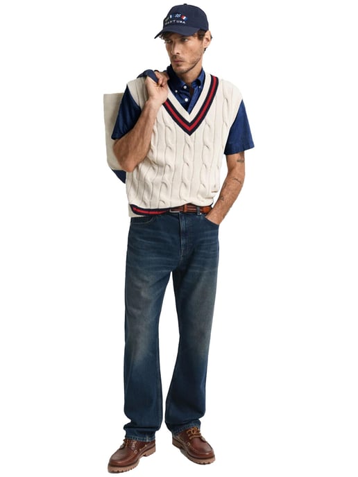 Gant Heren Regular Korte Mouw Oxford Overhemd - Image 5