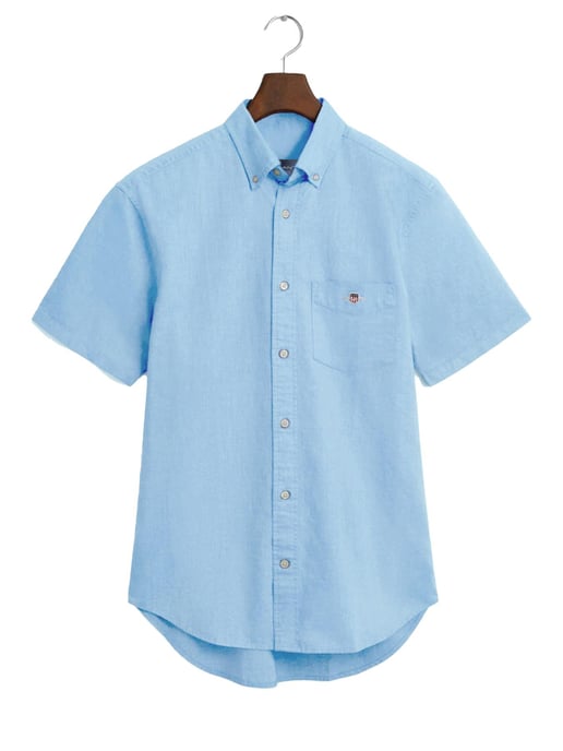 Gant Heren Regular Korte Mouw Oxford Overhemd - Image 6