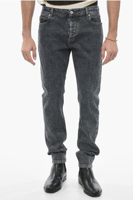 Slim Fit Jeans 15 cm in Grijs - Image 1