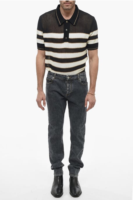Slim Fit Jeans 15 cm in Grijs - Image 4