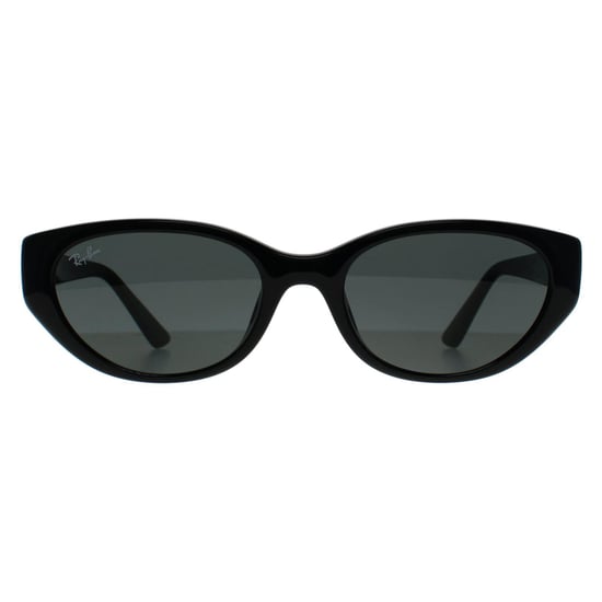 Ray-Ban RB4457D Bio Based 667787 gepolijst zwart donkergrijs zonnebril - Image 1
