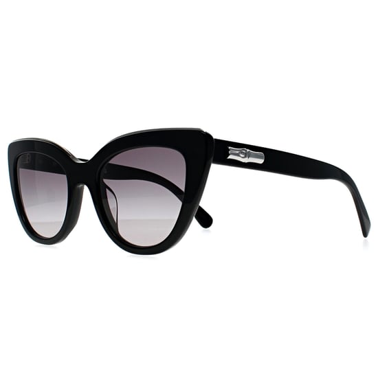 Longchamp LO686S 001 zwart grijze zonnebril - Image 2