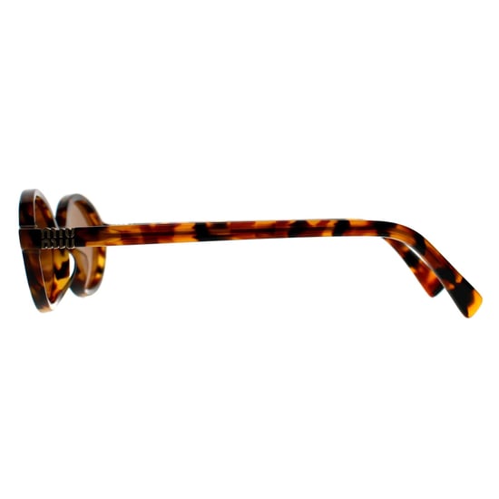 Miu Miu MU04ZS 19P2Z1 licht havana bruin zonnebril - Image 3