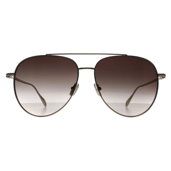 Salvatore Ferragamo Aviator Heren Licht Goud Bruin Kleurverloop SF308S - Image 1