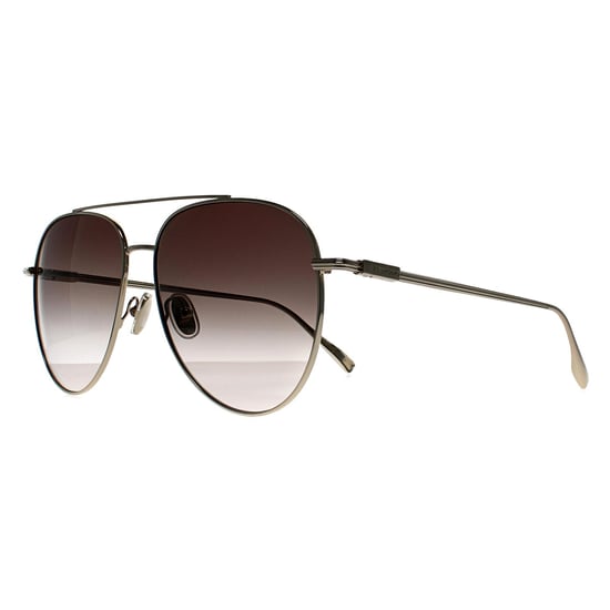 Salvatore Ferragamo Aviator Heren Licht Goud Bruin Kleurverloop SF308S - Image 2