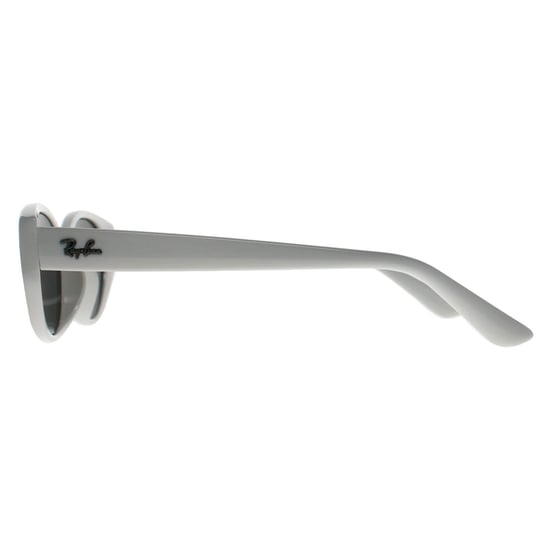 Ray-Ban RB4457D Bio Based 677287 gepolijst wit donkergrijs zonnebril - Image 3