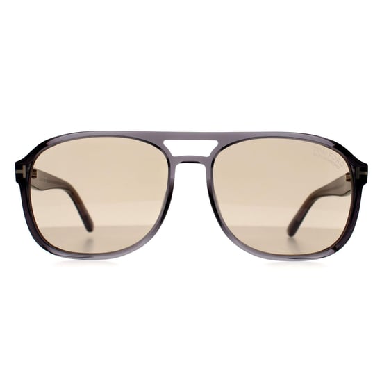 Tom Ford Rosco FT1022 20E grijs kristal licht naar donkerbruin fotochromische zonnebril - Image 1