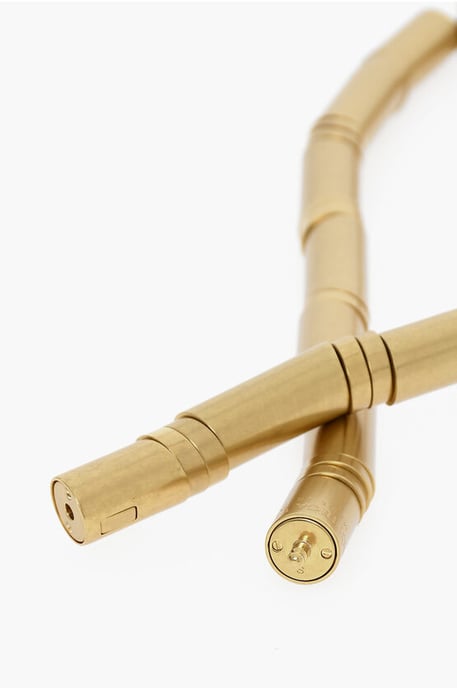 Metalen elastische riem in goud - Image 3