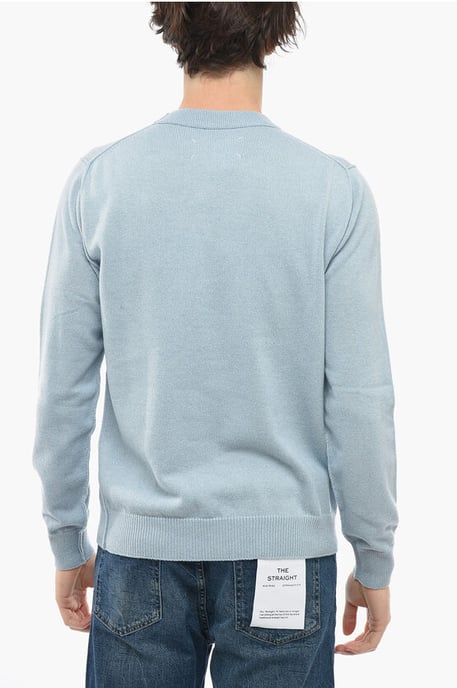 MM4 Kasjmiertrui met manchetten in lichtblauw - Image 2
