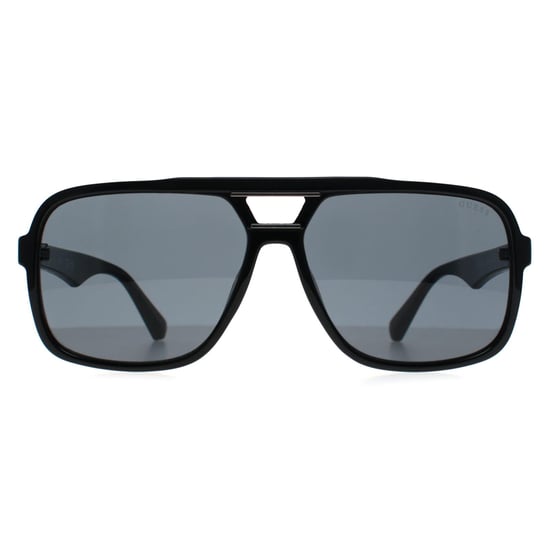 Guess GF5125 01A glanzend zwart blauw grijs zonnebril - Image 1