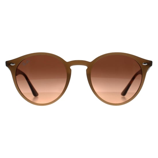 Ray-Ban 2180 678846 gepolijste tortledove roze gradiënt grijze zonnebril - Image 1