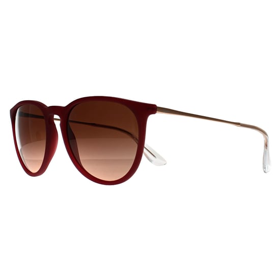 Ray-Ban RB4171 Erika 6815A5 gepolijst rubber violet roze gradiënt bruin zonnebril - Image 2