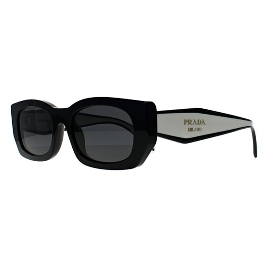 Prada PRB05S 09Q08Z zwart donkergrijs zonnebril - Image 2