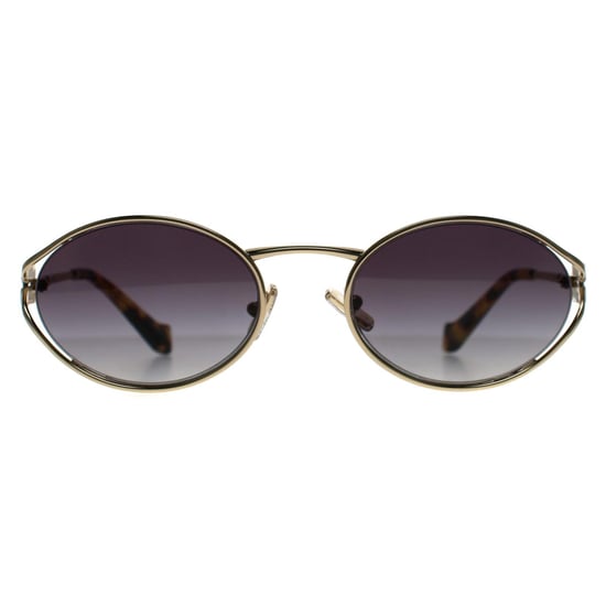 Miu Miu MU52YS ZVN5D1 messing goud donkerbruin zonnebril - Image 1