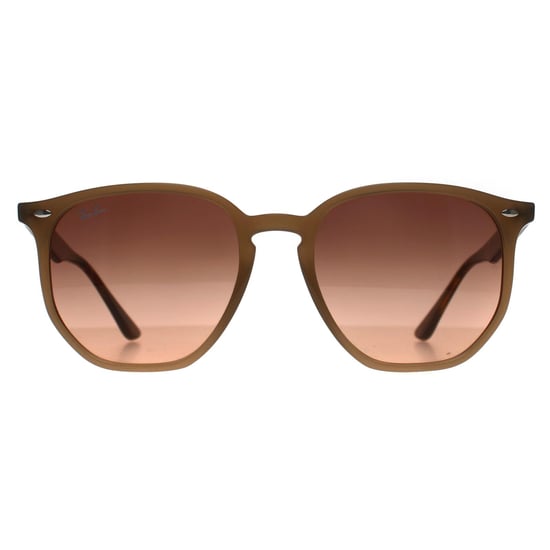 Ray-Ban RB4306 678846 gepolijste tortledove roze gradiënt grijze zonnebril - Image 1