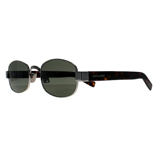 Saint Laurent SL 706 002 zilver havana grijs zonnebril - Image 2