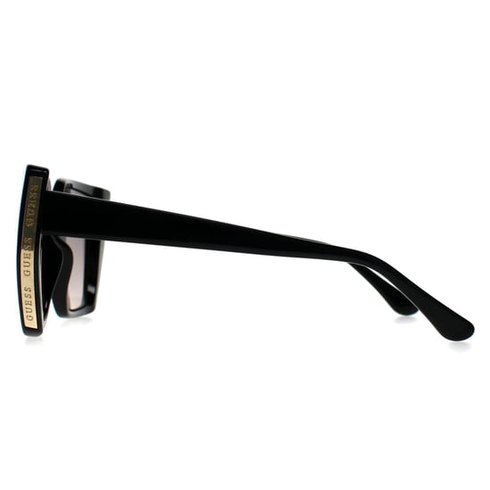 Guess GF6178 01B glanzende zwart roze bruine zonnebril - Image 3