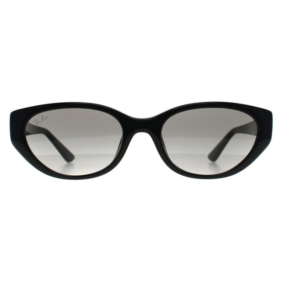 Ray-Ban RB4457D Bio Based 667711 gepolijste zwart grijs gradiënt zonnebril - Image 1