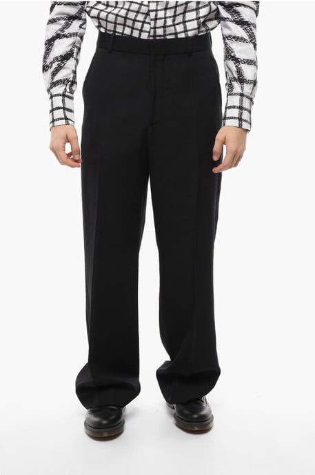 Baggy Relaxed Fit Broek in Zwart - Image 1
